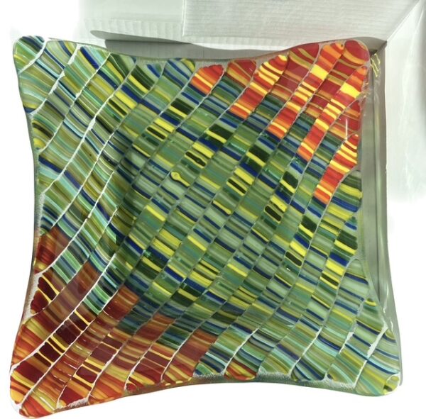 Bargello Coasters