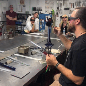 Torchworking Demonstration Seat